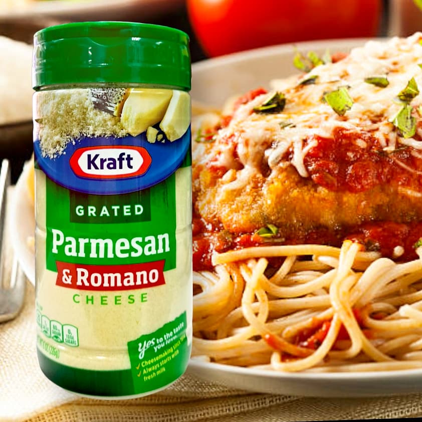 Parmesan Cheese Grated & Romano Kraft