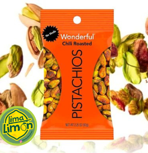 Pistachos tostados en  picante 63g