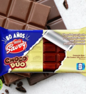 Nestlé Savoy Chocolate Dúo 130G